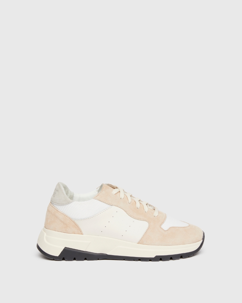 Mila Sneaker - Blush Leather